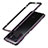 Luxury Aluminum Metal Frame Cover Case A01 for Xiaomi Mi 11 Ultra 5G Purple