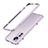 Luxury Aluminum Metal Frame Cover Case A01 for Xiaomi Mi 12S 5G Clove Purple