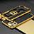 Luxury Aluminum Metal Frame Cover Case A03 for Apple iPhone 15 Pro