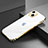 Luxury Aluminum Metal Frame Cover Case A06 for Apple iPhone 14