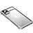 Luxury Aluminum Metal Frame Cover Case F01 for Apple iPhone 11 Pro Max Silver