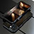 Luxury Aluminum Metal Frame Cover Case for Apple iPhone 15 Black