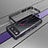 Luxury Aluminum Metal Frame Cover Case for Asus ROG Phone 6 Purple