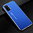 Luxury Aluminum Metal Frame Cover Case for Huawei Honor 30 Lite 5G Blue