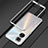 Luxury Aluminum Metal Frame Cover Case for Huawei Honor 50 5G Silver