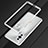 Luxury Aluminum Metal Frame Cover Case for Huawei Nova 10 Silver