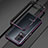 Luxury Aluminum Metal Frame Cover Case for Vivo iQOO 8 Pro 5G Purple