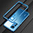 Luxury Aluminum Metal Frame Cover Case for Xiaomi Mi 12T 5G Blue