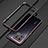 Luxury Aluminum Metal Frame Cover Case for Xiaomi Mi 13 Pro 5G Red and Black