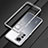 Luxury Aluminum Metal Frame Cover Case for Xiaomi Redmi K50 Ultra 5G Silver