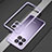 Luxury Aluminum Metal Frame Cover Case for Xiaomi Redmi K70 Pro 5G Purple