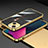 Luxury Aluminum Metal Frame Cover Case JL1 for Apple iPhone 14 Gold