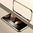 Luxury Aluminum Metal Frame Cover Case LK2 for Apple iPhone 15 Plus Gold