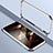 Luxury Aluminum Metal Frame Cover Case LO1 for Apple iPhone 14 Pro Max Silver