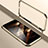 Luxury Aluminum Metal Frame Cover Case LO1 for Apple iPhone 15 Pro Gold