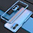 Luxury Aluminum Metal Frame Cover Case S01 for Xiaomi Poco F3 5G Blue