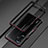 Luxury Aluminum Metal Frame Cover Case S01 for Xiaomi Poco F3 GT 5G Red and Black