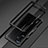 Luxury Aluminum Metal Frame Cover Case S01 for Xiaomi Redmi K40 Gaming 5G Black