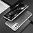 Luxury Aluminum Metal Frame Cover Case T01 for Samsung Galaxy Note 20 5G Silver