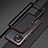 Luxury Aluminum Metal Frame Cover Case T01 for Xiaomi Mi 11 Lite 4G Red