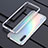 Luxury Aluminum Metal Frame Cover Case T01 for Xiaomi Mi A3 Silver