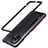 Luxury Aluminum Metal Frame Cover Case T02 for Xiaomi Mi 11 Lite 4G Purple