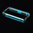 Luxury Aluminum Metal Frame Cover for Apple iPhone 4 Sky Blue