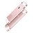 Luxury Aluminum Metal Frame Cover for Apple iPhone 5S Pink