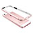 Luxury Aluminum Metal Frame Cover for Apple iPhone 5S Pink