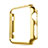 Luxury Aluminum Metal Frame Cover for Apple iWatch 38mm Gold