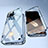 Luxury Aluminum Metal Frame Mirror Cover Case 360 Degrees for Apple iPhone 14 Pro