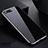 Luxury Aluminum Metal Frame Mirror Cover Case 360 Degrees for Apple iPhone 7 Plus Silver