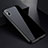 Luxury Aluminum Metal Frame Mirror Cover Case 360 Degrees for Apple iPhone X Black