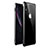 Luxury Aluminum Metal Frame Mirror Cover Case 360 Degrees for Apple iPhone XR Black