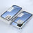 Luxury Aluminum Metal Frame Mirror Cover Case 360 Degrees for Huawei Enjoy 50z