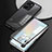 Luxury Aluminum Metal Frame Mirror Cover Case 360 Degrees for Huawei Honor X7a