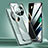 Luxury Aluminum Metal Frame Mirror Cover Case 360 Degrees for Huawei Mate 60 Pro