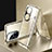 Luxury Aluminum Metal Frame Mirror Cover Case 360 Degrees for Huawei P50