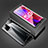 Luxury Aluminum Metal Frame Mirror Cover Case 360 Degrees for Oppo A74 5G