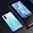 Luxury Aluminum Metal Frame Mirror Cover Case 360 Degrees for Oppo A91