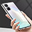 Luxury Aluminum Metal Frame Mirror Cover Case 360 Degrees for Realme 10 Pro+ Plus 5G