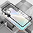 Luxury Aluminum Metal Frame Mirror Cover Case 360 Degrees for Realme 10 Pro+ Plus 5G