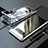 Luxury Aluminum Metal Frame Mirror Cover Case 360 Degrees for Samsung Galaxy Note 8