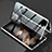 Luxury Aluminum Metal Frame Mirror Cover Case 360 Degrees for Samsung Galaxy S24 Ultra 5G Silver