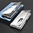 Luxury Aluminum Metal Frame Mirror Cover Case 360 Degrees for Samsung Galaxy Z Fold3 5G