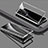 Luxury Aluminum Metal Frame Mirror Cover Case 360 Degrees for Vivo Y73 (2021)