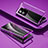 Luxury Aluminum Metal Frame Mirror Cover Case 360 Degrees for Vivo Y73t