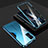 Luxury Aluminum Metal Frame Mirror Cover Case 360 Degrees for Xiaomi Poco F4 GT 5G Blue