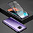 Luxury Aluminum Metal Frame Mirror Cover Case 360 Degrees for Xiaomi Redmi K30 Pro Zoom Purple