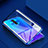 Luxury Aluminum Metal Frame Mirror Cover Case 360 Degrees for Xiaomi Redmi K30i 5G Blue